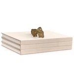 Cypress Gallery Decorative 11.7'' X 8.26'' 0.78'' H, Cream/natural New. Price: $47.99.