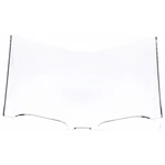 Plymor Acrylic Open Book Stand W/ Ledge, Tilted, 22.5"W X 14.5"D 13"H New. Price: $156.97.