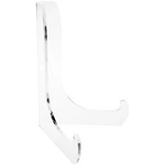 Plymor Clear Acrylic Angle Easel W/ Shallow Support Ledges, 7.5" X 5.75" 4.75" New. Price: $27.98.