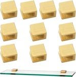 Shelf Clamp, No-drill-on-glass Fixed Panel Clip Holder Brac... New. Price: $62.58.
