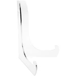 Plymor Clear Acrylic Angle Easel W/ Shallow Support Ledges, 9"H X 7"W 5.75"D New. Price: $81.53.
