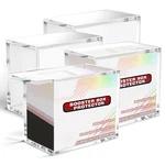 4 Pcs Booster Box Acrylic Case With Sliding Value Set Stackable Display P... New. Price: $83.28.