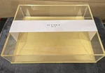 Ec Studio Heavyweight Acrylic/stainless Steel Display Box (15"X11"X4") Italian. New. Price: $89.99.