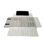Scikheft Travel Roll Bag Jewelry Display Storage Organizer Black And Grey New. Price: $27.38.