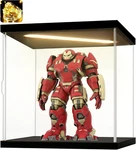 Lighted Acrylic Display Case For Action Figures & Collectibles - 11.8" Cube New. Price: $56.99.