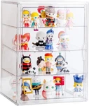 BOHOIDEE-4 Tiers Clear Display Case For Acrylic Storage Organizers New. Price: $30.00.