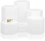 Red Co. Glossy White Hexagonal Acrylic Jewelry Figure Showcase Display Riser ... New. Price: $64.55.