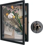 Graduatepro Shadow Box Frame 11X14 Display Case With Linen Back, Real Glass Wind New. Price: $45.85.