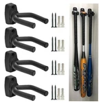 Yelaiyehao Vertical Baseball Bat Softball Display Wall Mount Rack Wa... New. Price: $15.76.