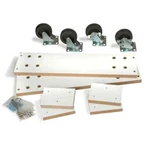 Optional Caster Kits For Fits 2-WAY Slatwall Merchandisers Econoco WDCAS2H24 New. Price: $82.66.