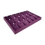 18 Grid Stackble Pendant Display Tray Purple Velvet Jewelry For Selling ... New. Price: $33.09.
