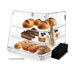 Pastry Display Case, Bakery - 3 Tier Acrylic Clear Bread Storage... New. Price: $162.53.