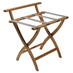 Wooden Mallet Wall Saver Oak Luggage Rack Elegant Functional Design New. Price: $146.26.