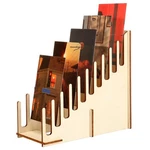 Pc Greeting Card Display Stand 10 Slot Wooden Sticker Tableto... New. Price: $13.63.