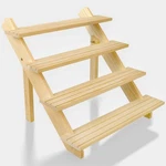 4 Steps Display Riser, Earring Stands, Showcase Cascading Merchandise... New. Price: $38.30.