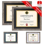 Diploma Tempered Glass - Document Frames 8.5X11 With Mats(navy, Black, ... New. Price: $66.08.