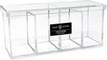 Isaac Jacobs 4-COMPARTMENT Clear Acrylic Organizer With Lid (9 X 3 H) New. Price: $34.99.