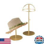 Mckechsion 2PCS Stainless Steel Hat Display Stand Brushed Nickel Titanium New. Price: $69.64.