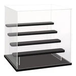 Choowin 5 Clear Acrylic Display Case For /, Tier-solid Step Black New. Price: $48.64.
