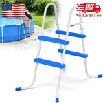 Heavy Duty Steel Frame Swimming Ladder For Above Ground Pools, 2-STEP New. Price: $81.75.