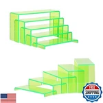 Goabroa Acrylic Display Risers, 2 Sets 10 Pcs Perfume Stand Organizer, Rectan New. Price: $44.99.