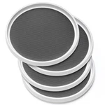 Set Of 4, 10 Inch Non-skid Lazy Susan Organizers Turntable Rack For Cabinet... New. Price: $31.67.