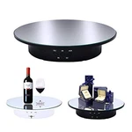Jayegt Motorized Rotating Display Stand, 7.87 Inch/button Control, Black New. Price: $37.04.