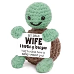 Mini Funny Turtle Wife Gifts From Husband, Birthday Small, Green Brown New. Price: $22.99.