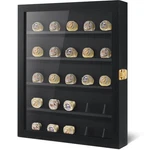 Beeveer 25 Pcs Championship Ring Display Case Baseball Black New. Price: $45.06.