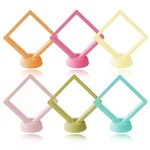 6 Pcs 3D Floating Frame Display Holder Stands, Coins Case Travel Port... New. Price: $21.07.