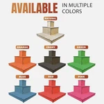 Torched 3-TIER Display Stand Versatile Wooden Rack For Bottle, Soap, Jewelry New. Price: $30.99.