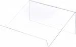 Clear Acrylic Slightly Elevated Book Display Stand With 1.5" Ledge, 12" X 9" New. Price: $64.99.