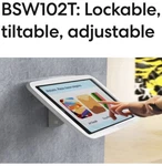 Beelta BSW102 For Ipad 10.2 Stylish Wall Mount White New. Price: $45.00.