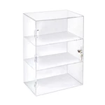 Azar Acrylic Lockbox Countertop Display Case W/ Shelves 12.375" Wide New. Price: $52.95.