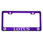 Laser Engraved Lotus Blue Purple Chrome License Plate Frame T304 Stainless Steel New. Price: $34.99.