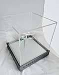 Oakley Sunglass Display Case 4.0 Version - Cube Used Complete With Keys. Price: $475.00.