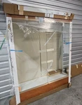 Ghent Waddell Collection Display Case Fixed Window Lighted Wood 60X60X16IN New. Price: $3980.00.