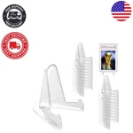 Elegant 24 Pack Acrylic Card Display Stands - 2.3 Inch Pinnacle Of Collecting New. Price: $19.99.