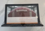 New Studio Decor Display Case Mirrored Back For Football Other Collectibles. Price: $50.00.