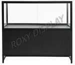 Black Wall Display Led Jewelry Museum Showcase 47.2"W X 23.6"D 35.4"H New. Price: $795.00.