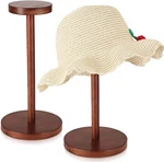 Chunful 2 Pieces Brown Hat Display Stand Rustic Rack Holder Wooden New. Price: $36.91.
