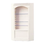Dolls House Single Bay Corner Shop Fitting Store Display Shelf Unit White 1:12 New. Price: $22.81.
