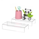 Hexsonhoma Acrylic Shelf Riser 10X4.3X2 Pack Of 2, Clear Display Fo... New. Price: $25.68.