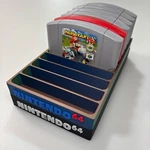 3D Printed Nintendo N64 Cartridge Holder 10-SLOT Game Display Stand Organizer New. Price: $23.99.