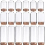 Sunnyclue 12PCS Cloche Bell 33/43/70MM Jar, Clear New. Price: $14.05.