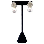 Thedisplayguys 5-3/4" T-bar Jewelry Tower Black Velvet Earrings New. Price: $21.25.