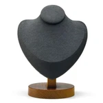 Oirlv Premium Wood Necklace Display Stand Jewelry Showcase Bust Chain... New. Price: $50.89.