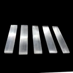 Polished Selenite Crystal "charging" Plate Healing Wands Logs Bar Reiki Lot Of 5 New. Price: $28.99.