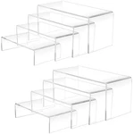Cerpourt Pcs Acrylic Display RISERS(8.5",8",7.5",7") ,clear Product New. Price: $22.44.