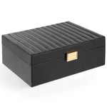 Jewelry Boxes For Women, Black 2-LAYER Organizer With Removable T... New. Price: $26.85.